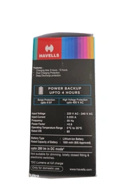 HAVELLS 8.5 W LED emergency Bulb 4 hrs Bulb Emergency Light  (White) - 1 piece