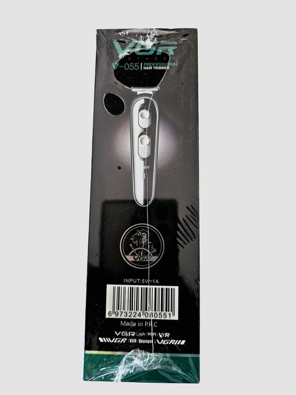 VGR V-055 Professional Hair Trimmer (Black) - 1 piece