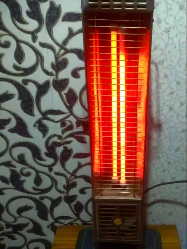 Belco Carbon Fiber Heat Pillar (Carbon Star) | ISI Marked | 1500 Watts Room Heater | Instant Heating - 2 piece