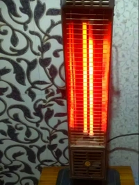 Belco Carbon Fiber Heat Pillar (Carbon Star) | ISI Marked | 1500 Watts Room Heater | Instant Heating - 1 Piece