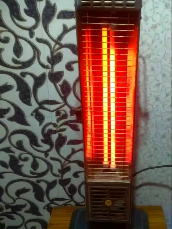 Belco Carbon Fiber Heat Pillar (Carbon Star) | ISI Marked | 1500 Watts Room Heater | Instant Heating - 1 Piece