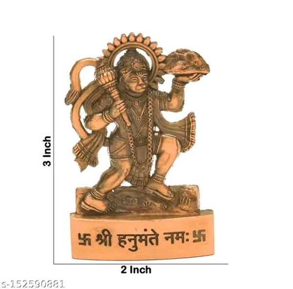 Bagrangbali Statue For Home,Car,Office Puja। Hanuman Ji Statue Small Size। - Free Size