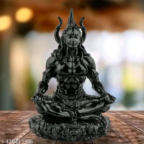 Shiv Ji Small idol For Home,Office,Car,Bus,Truck Puja Place Decor। Shiv Ji Small Statue। - Height:- 3.5