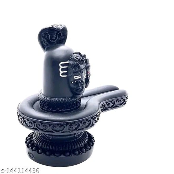 Shivling Mahadev & Parvati idol/Statue For Home,Office Puja। - Height:- 4.8 inches