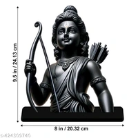Shree Ram Lala Ji Ka Small idol / Statue For Home,Office,Car, Or Puja Place। Ram Lala Small Statue  - Height: - 9.5 Inch