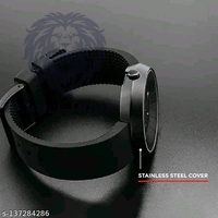 Analog Black Watch For Men - Black