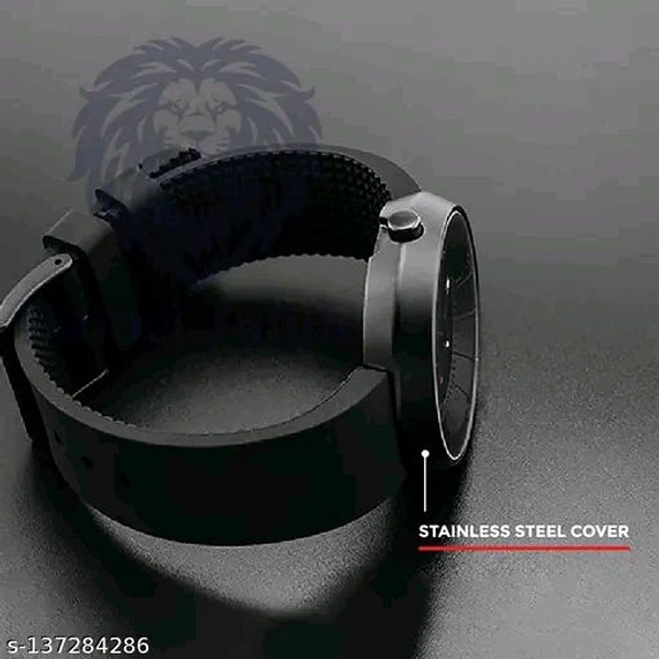 Analog Black Watch For Men - Black