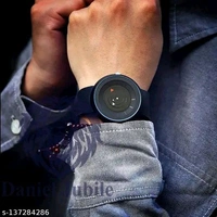 Analog Black Watch For Men - Black