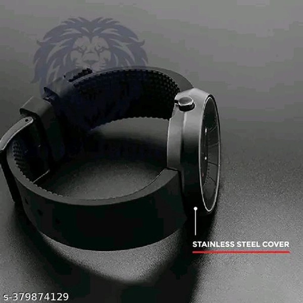 Analog Black Watch For Men - Black