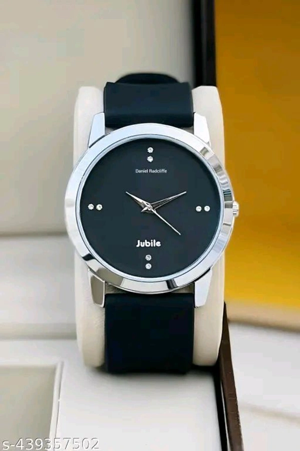 Analog Black Watch For Men - Black