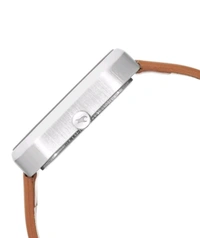 Fastrack After Dark Blue Dial Leather Strap Watch for Guys