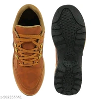 Leather Shoes For Men (SKU-0073)  - Brown, IND-10