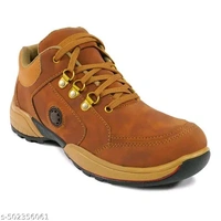 Leather Shoes For Men (SKU-0073)  - Brown, IND-10
