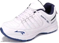 White Sports shoes For Men (SKU-0083)  - White, Ind-5