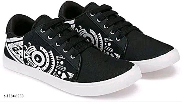 Black Sneaker For Men - Black, IND-8