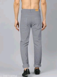 JUST BLACK Men's Regular Grey Jeans (SKU-0209 - Gray, 30