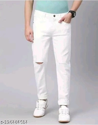 Splash Latest Cut Jeans (SKU-0214)  - White, 30