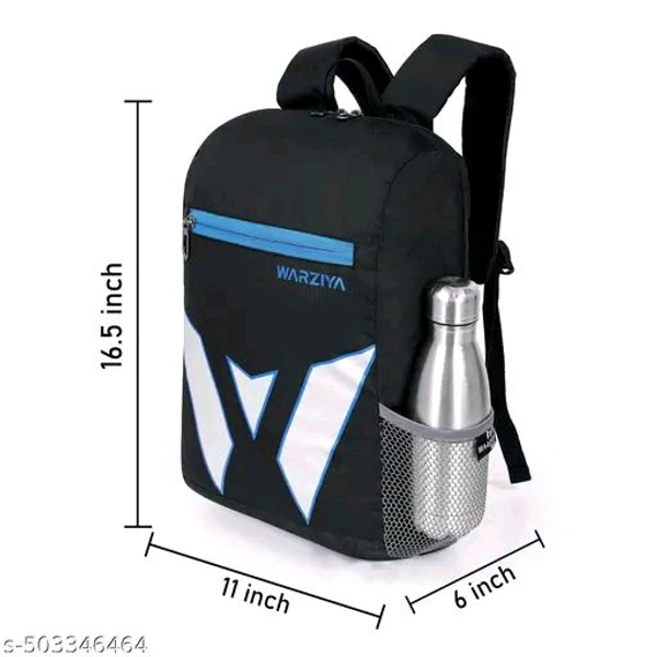 Black & Multicolor Bag For Men (SKU-0222)  - Black