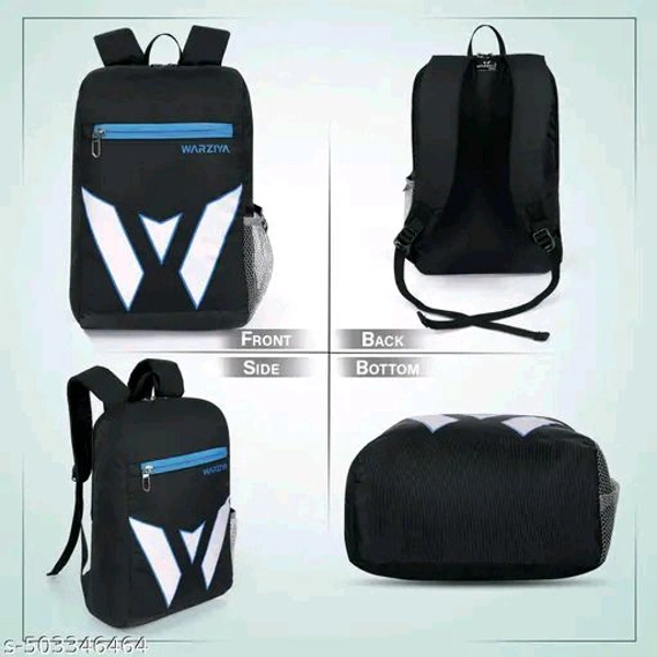 Black & Multicolor Bag For Men (SKU-0222)  - Black