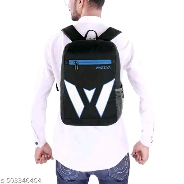 Black & Multicolor Bag For Men (SKU-0222)  - Black