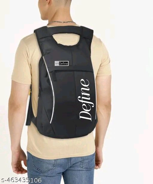 Classic Lactop Backpack Bag (SKU-0226)  - Black