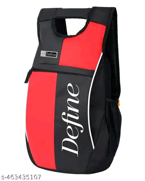 Classic Lactop Backpack Bag (SKU-0226)  - Red