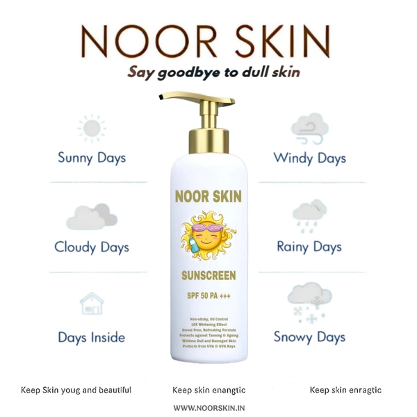 Noor Skin Sunscreen – The Perfect Balance of SPF and Glow