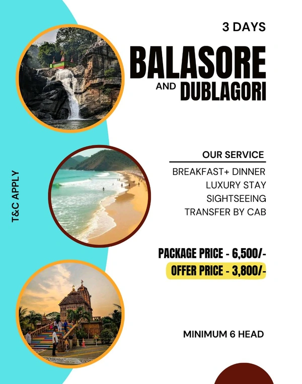 BALASORE TOUR - 3 Days