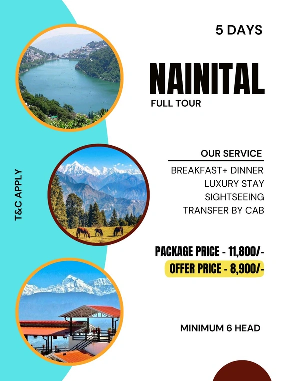 NAINITAL TOUR - 5 Days 