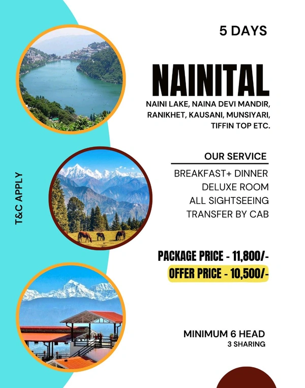 NAINITAL TOUR - 5 Days 