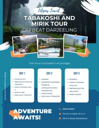 Tabakoshi + Mirik Tour Pack - 3 DAYS