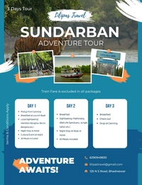 SUNDARBAN TOUR - 3 DAYS 