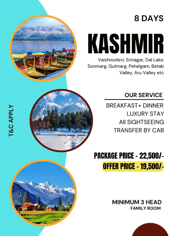 KASHMIR - 8 DAYS 