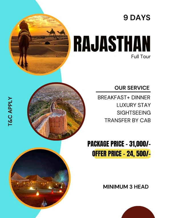 RAJASTHAN - 9 DAYS 