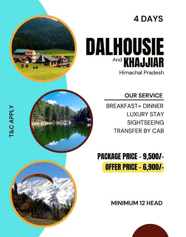 DALHOUSIE - 4 Days Tour