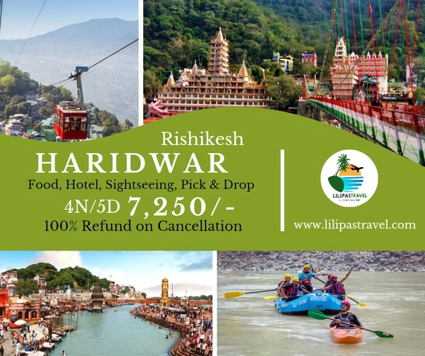 HARIDWAR, MUSSOORIE (4N/5D)