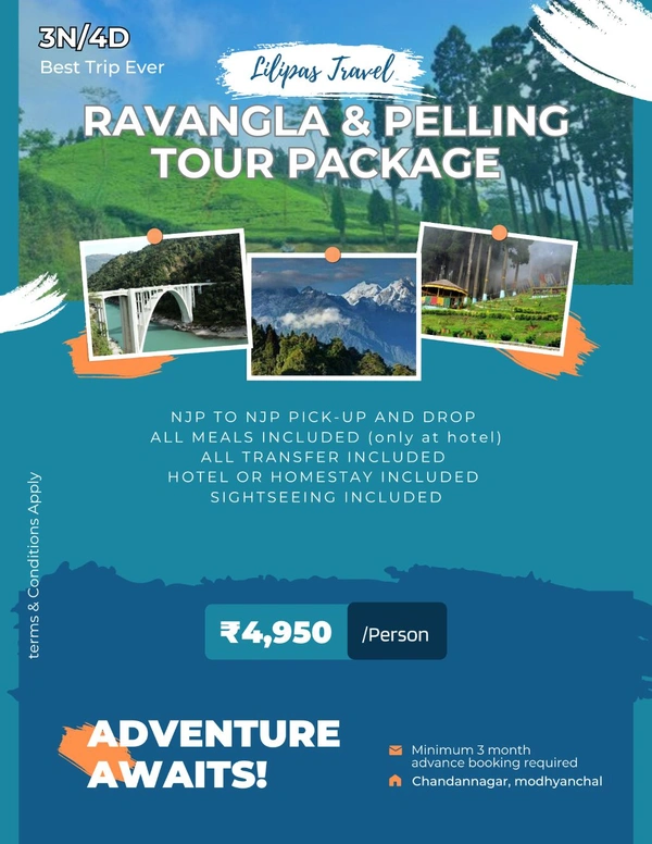 Pelling / Rabangla - 3N/4D