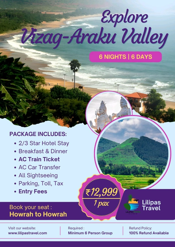 VIZAG-ARAKU VALLEY - 6N/6D