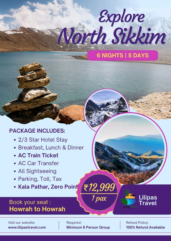 NORTH SIKKIM - 6N/5D