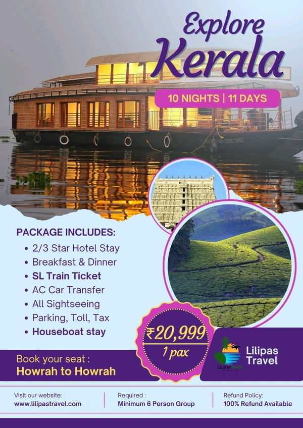 KERALA TOUR - 10N/11D