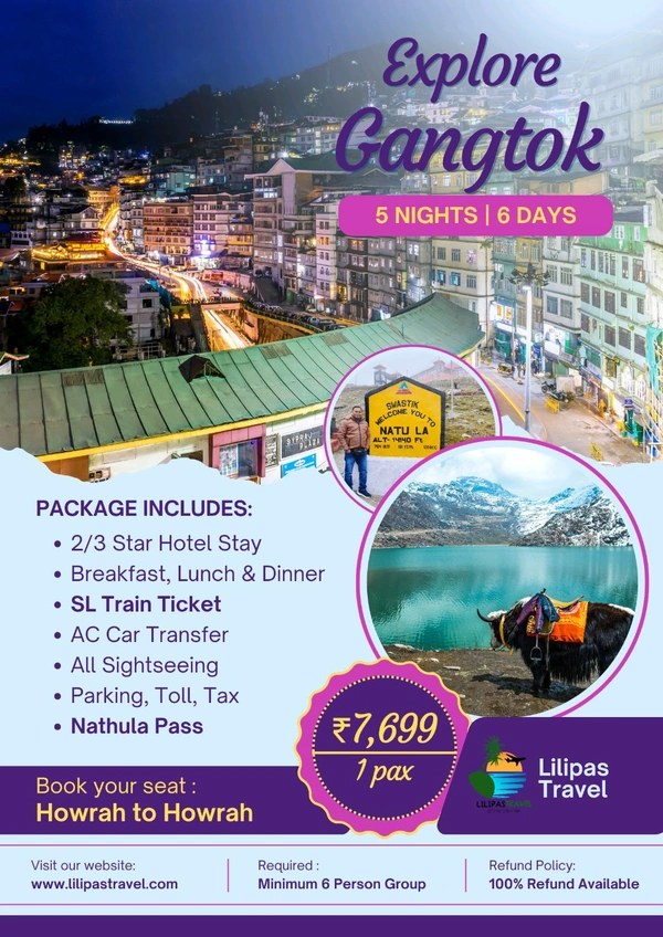 GANGTOK TOUR - 5N/6D