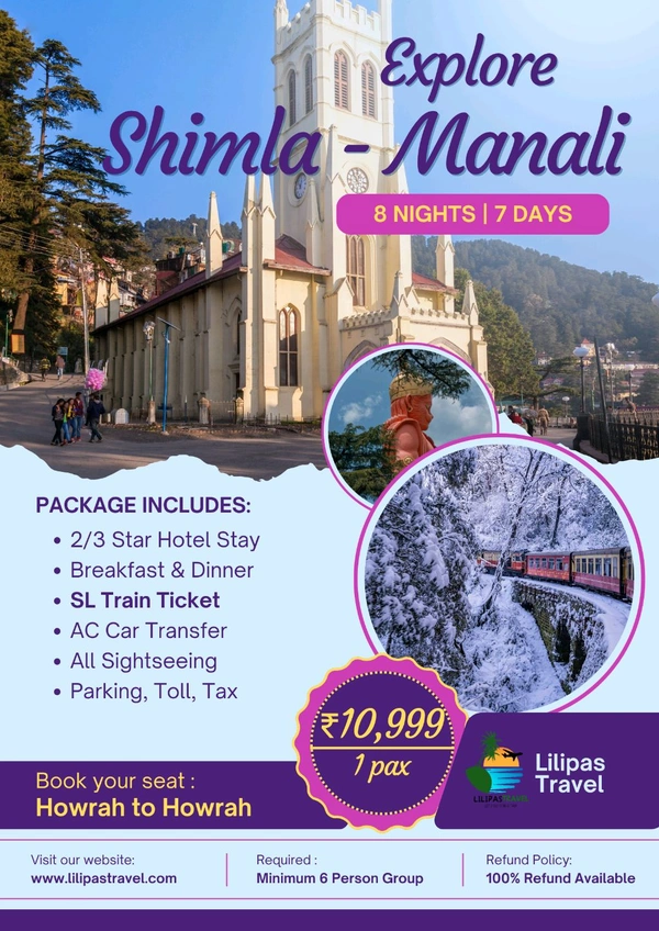 SHIMLA-MANALI - 8N/7D