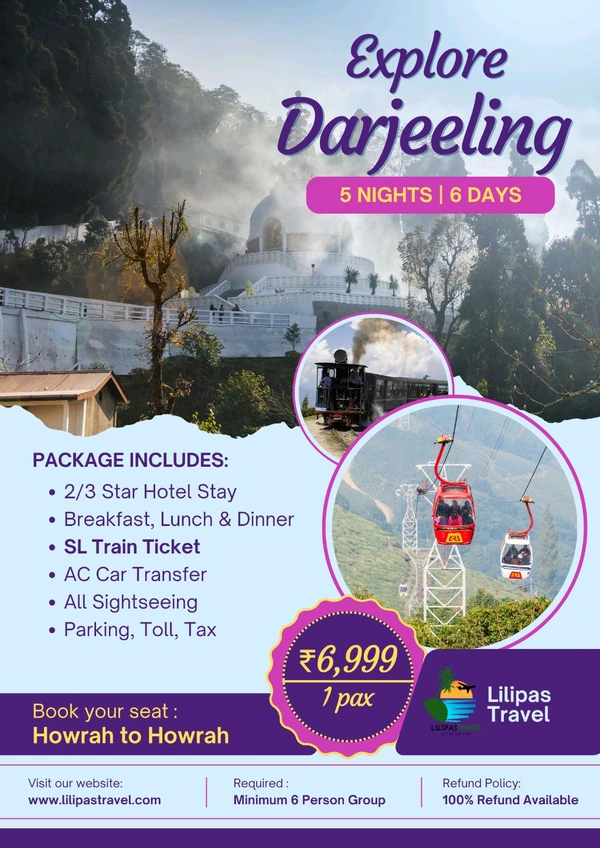 DARJEELING TRIP - 5N/6D