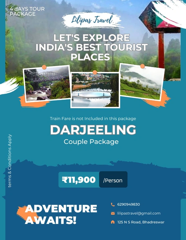 DARJEELING COUPLE TRIP - 3N/4D