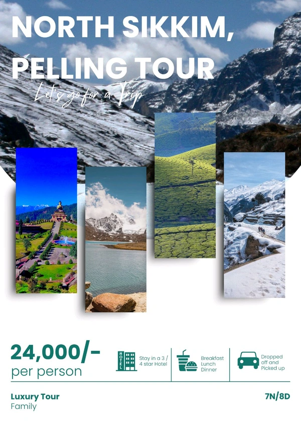 North Sikkim, Pelling & Darjeeling - 7N/8D