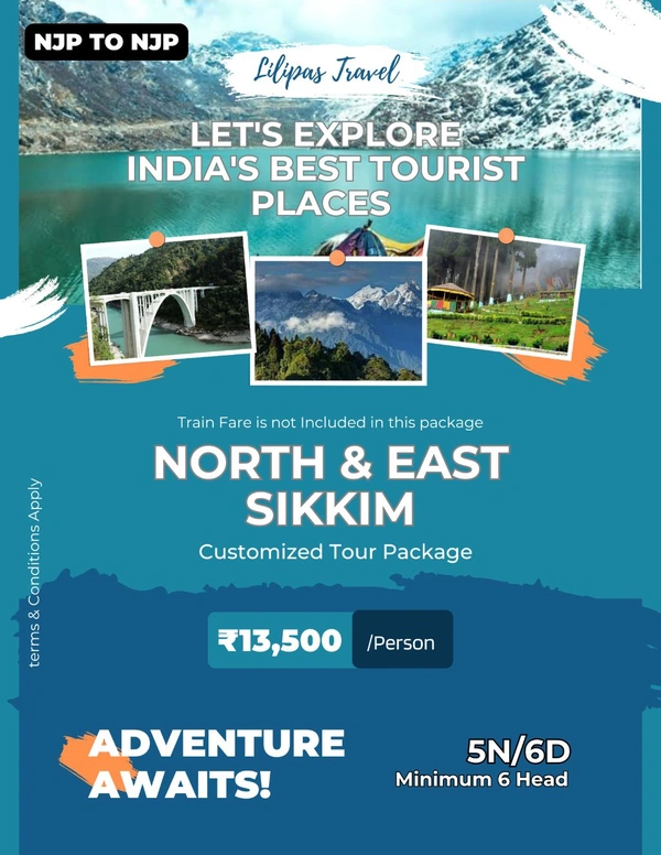 North & East Sikkim - 5N/6D