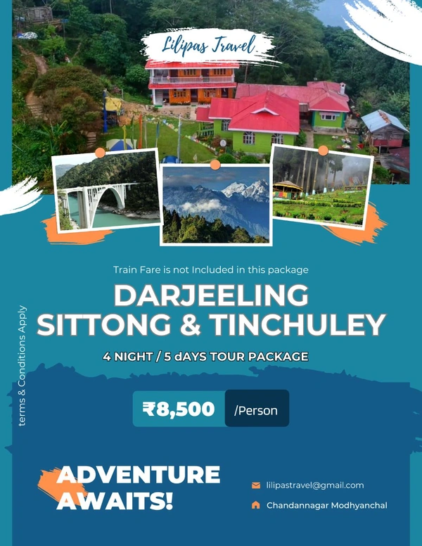 SITTONG, DARJEELING & TINCHULEY - 4N/5D