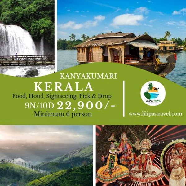 KERALA & KANYAKUMARI - 9N/10D