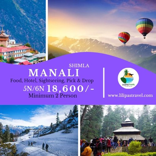 SHIMLA, MANALI - 5N/6D