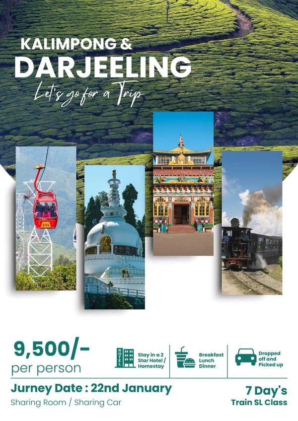 DARJEELING, KALIMPONG - 7 DAY'S 